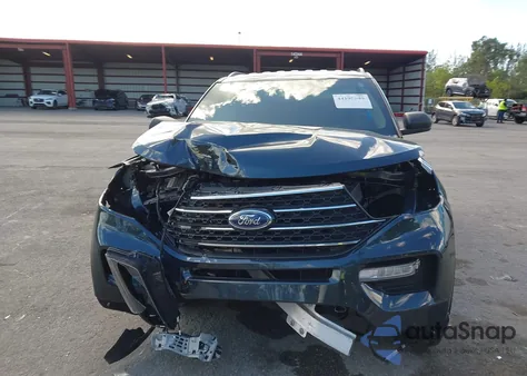 2022 Ford Explorer Xlt из США, поврежденный, VIN 1FMSK7DH8NGB91351